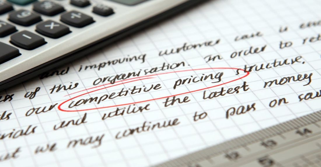 Congestion Pricing - Competitive Pricing Handwritten Text Encircled on Paper